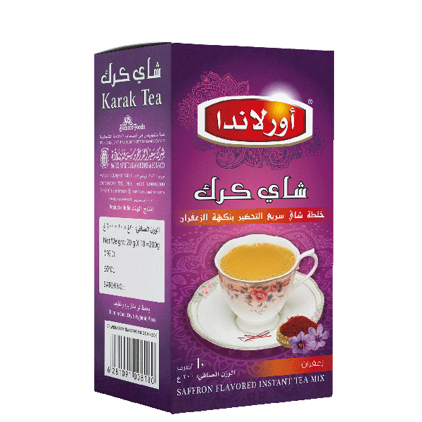 Orlanda Karak Tea Saffron