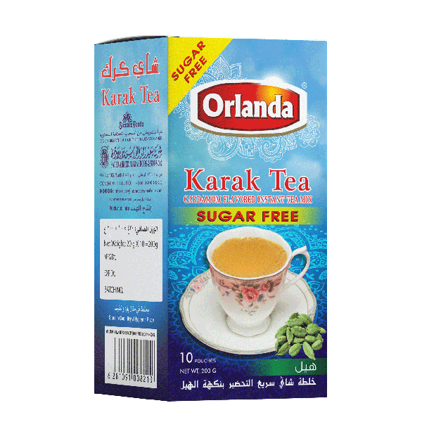 Orlanda Karak Tea Cardamom - Unsweetened
