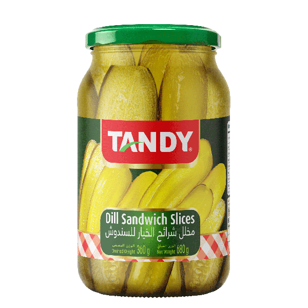 Tandy Dill sandwich slices